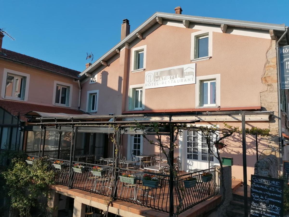 Hotel-Restaurant Le Matibyll Guilherand-Granges 外观 照片
